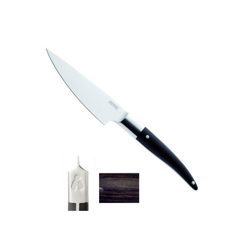 Couteau Eminceur Expression 24/13cm, manche mélange backélite, bois, résine