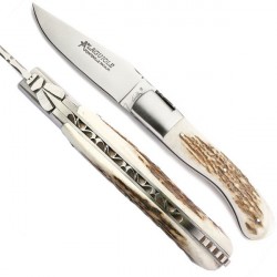 Antler hunting collector's knife  