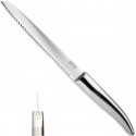 Laguiole Expression bread knife, all stainless and monobloc 36/20cm