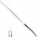 Laguiole Expression Ham knife, all stainless and monobloc. 37/25cm