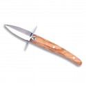 Laguiole Cristal range oyster knives, clear wood handle