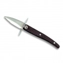 Laguiole Cristal range oyster knives, dark wood handle