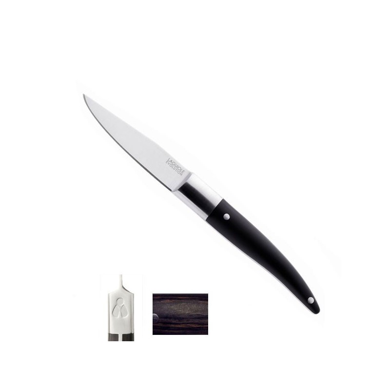 Couteau Office Expression 21/9cm, manche mélange backélite, bois, résine
