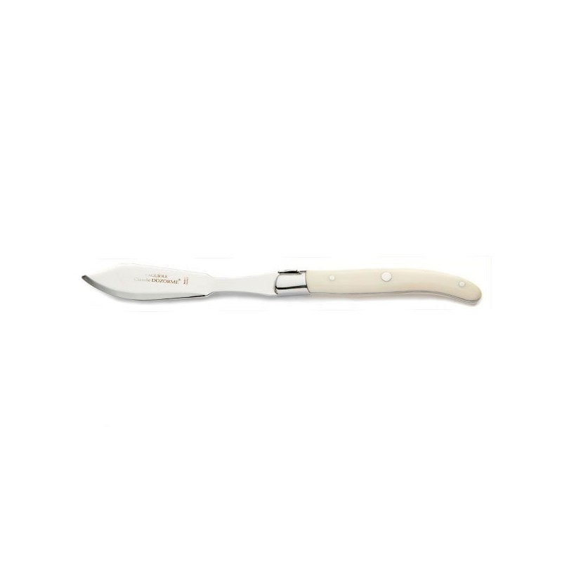 1 fish knife, natural Ivoirine, single