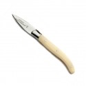 Laguiole Auster Messer, aussehen und Farbe Elfenbein, handgemacht, einzeln verkauft