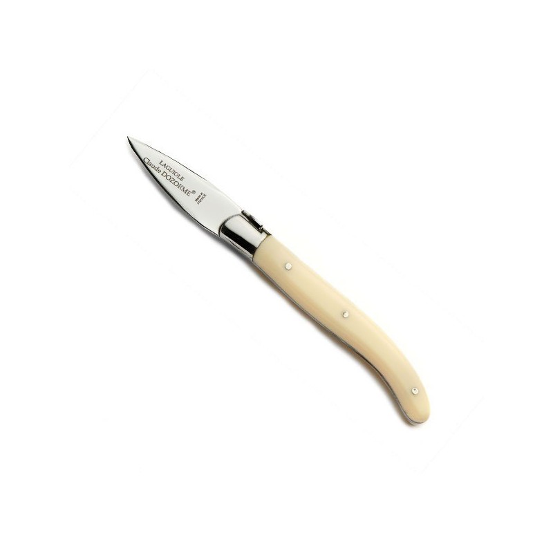 Oyster knife, natural Nacrine, single