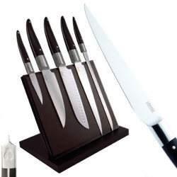 Bloque 5 cuchillos Lujo - imantado