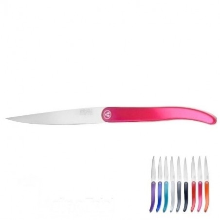 Couteau Cristal à l'unité - Fushia - 9 couleurs au choix