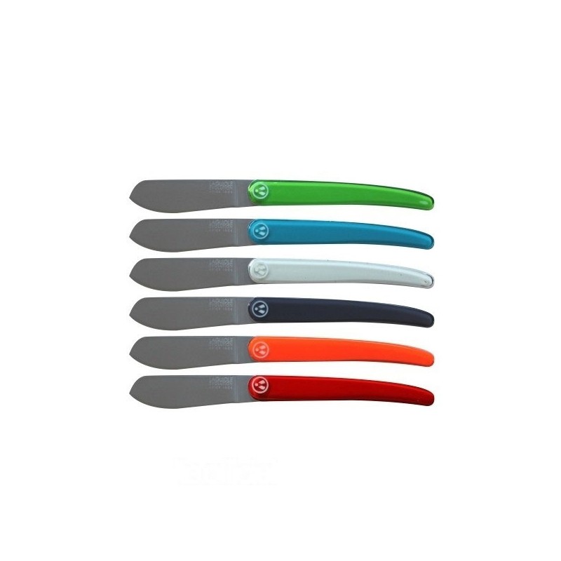 Couteau office 8cm - 4 couleurs au choix