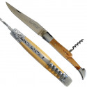 Juniper wood sommelier collector\'s knife - 2
