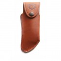 brown leather case - curved