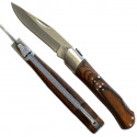 Laguiole hunting knife, wood handle, 19cm