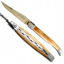 Olive wood handle Laguiole knife - 2