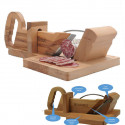 Laguiole guillotine for sausage, or Slicer of sausage. Ergonomic