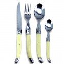 Laguiole 24-piece ivory pearl design cutlery set
