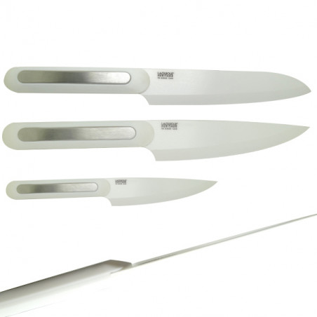 set de 3 Couteaux de cuisine céramique Laguiole Céramique